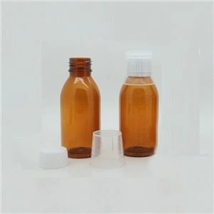 Medicale chihlimbar sticla de plastic