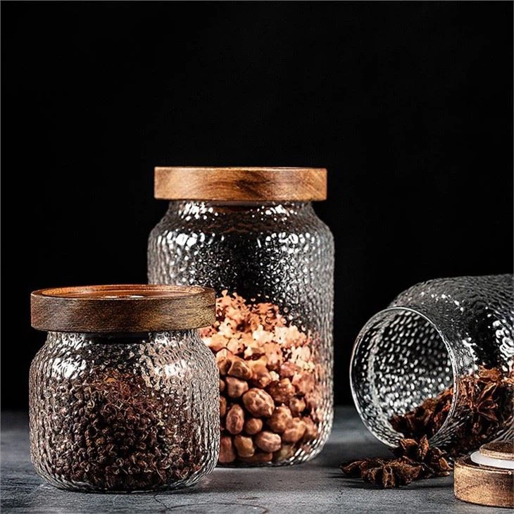 Wooden Cap Jar